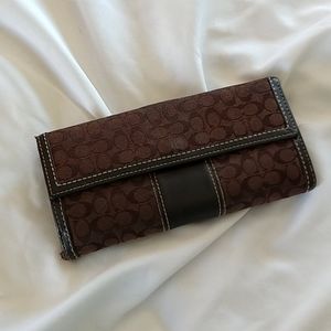 Coach Wallet Check Book